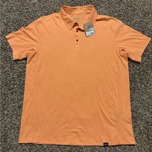 Brand New w/ Tags Patagonia Orange Men's Essential Polo Size Large Retail $69